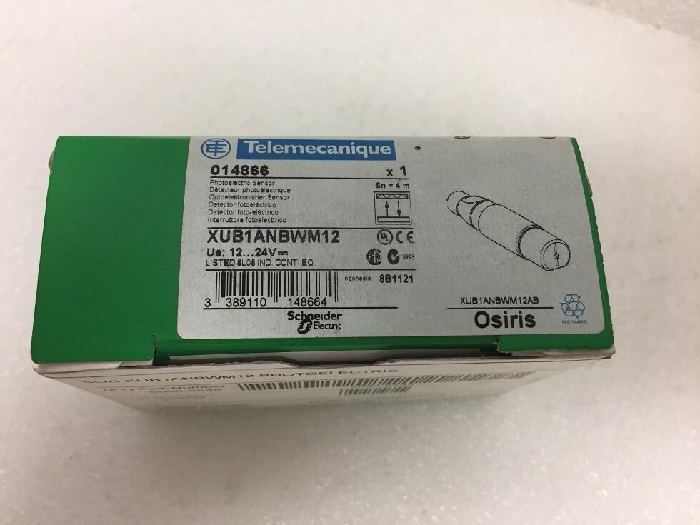 Photoelectric sensors XU, XUB, reflex, 90°, Sn 4 m, 12...24 VDC, M12