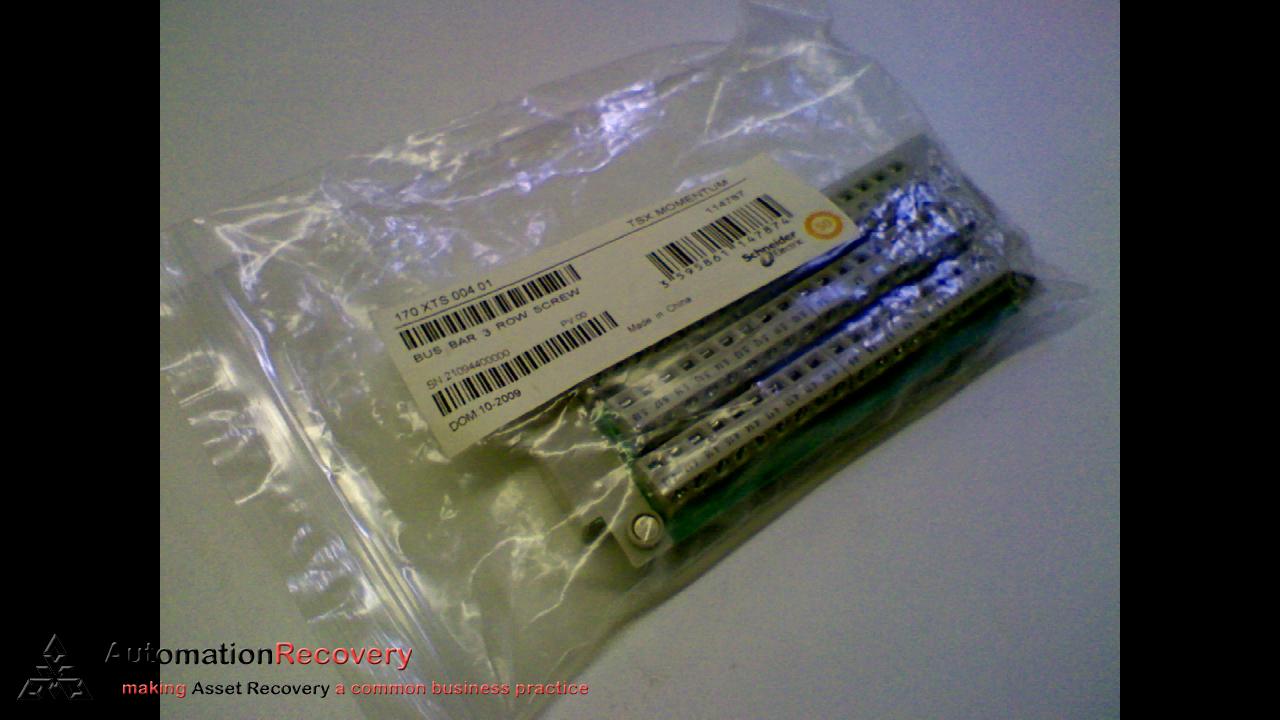 Modicon Momentum - busbar 3 rows - screw type terminals