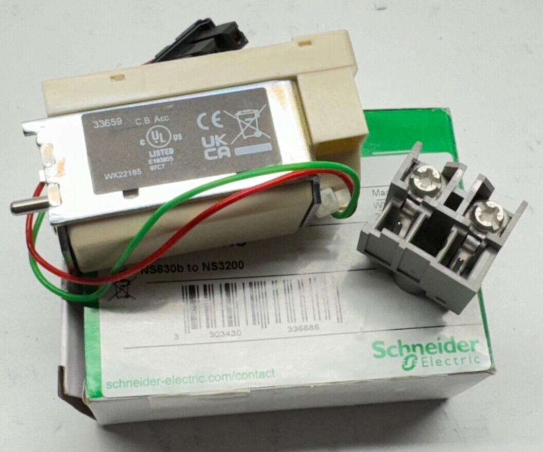 Circuit breaker accessory, PowerPacT M/P/R, shunt trip, 24V AC/DC, 30VDC