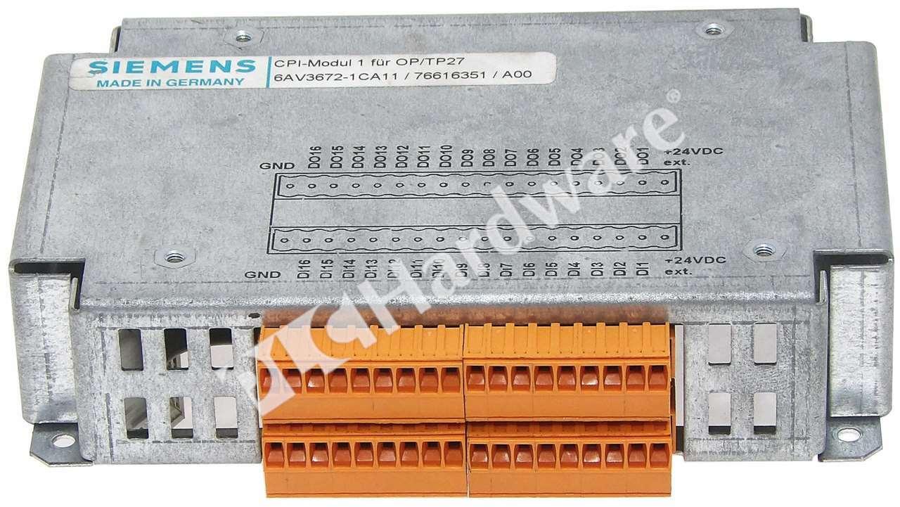 6AV3672-1CA11 6AV3 672-1CA11 Control Panel Interface CPI1 for OP27/TP276