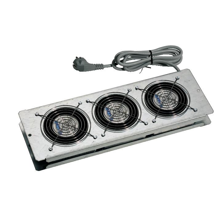 Actassi - ventilation plate with 3 cut-outs with fan