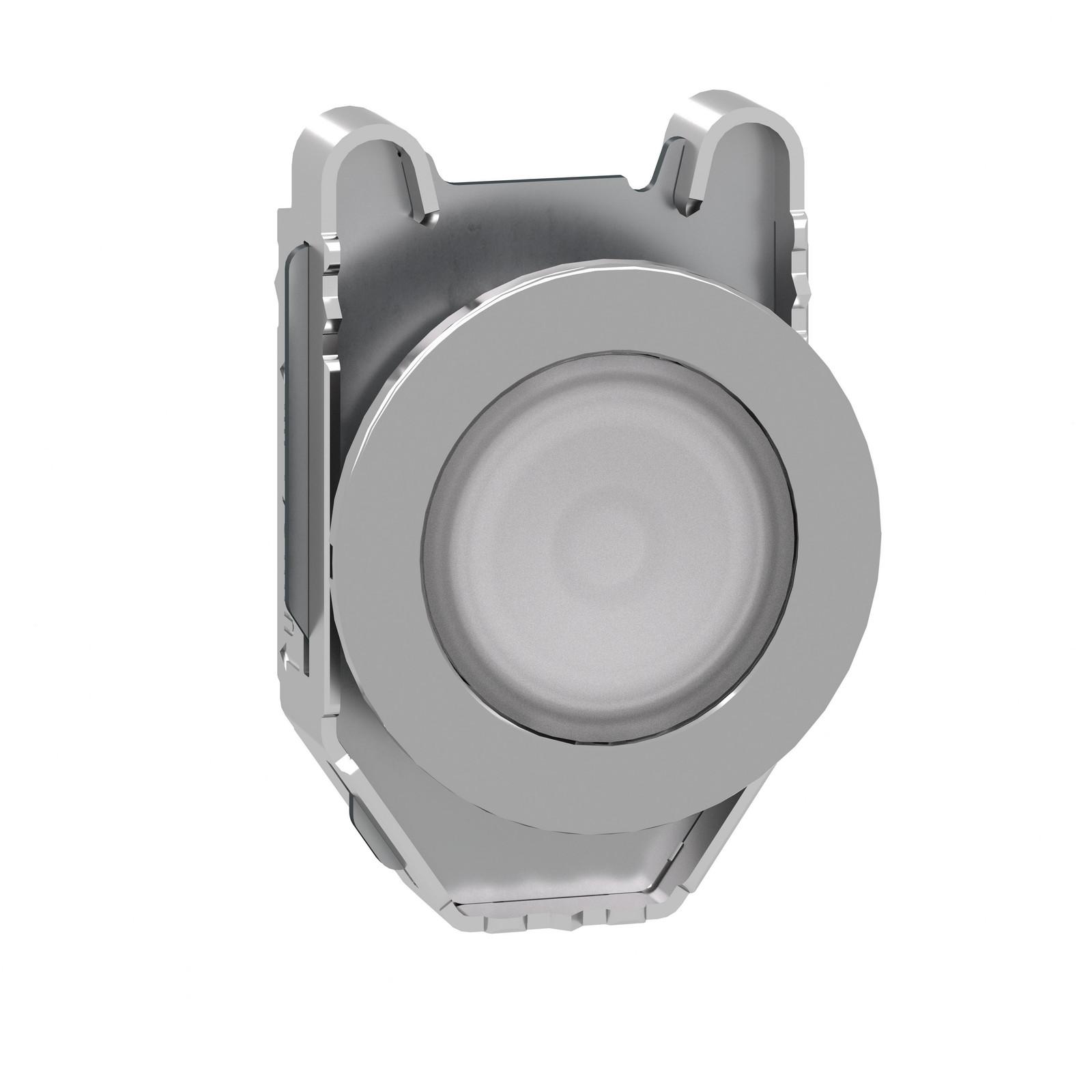 FLUSH WH CAPS ILLPB HEAD LED PP