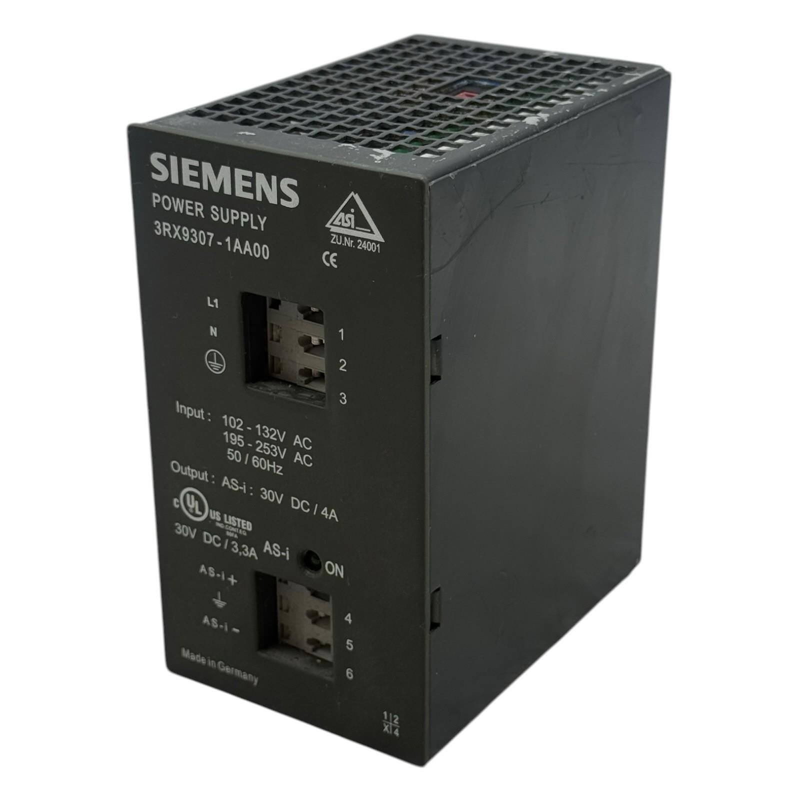 Power Supply 3RX9307-1AA00 3RX9 307-1AA00