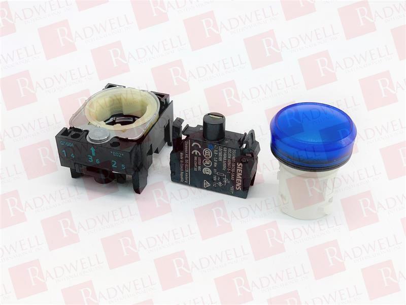 INDICATOR LIGHT, LED BLUE, 110V AC