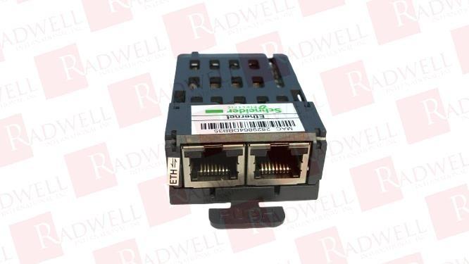 Modbus TCP communication module for ZBRN1, Harmony XB5R, 2 Ethernet RJ45 connectors