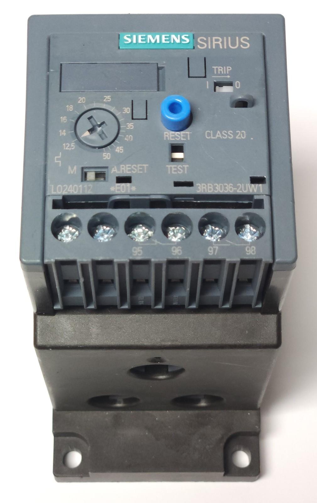 OVERLOAD SS S2 CL20 12.5-50A SCREW