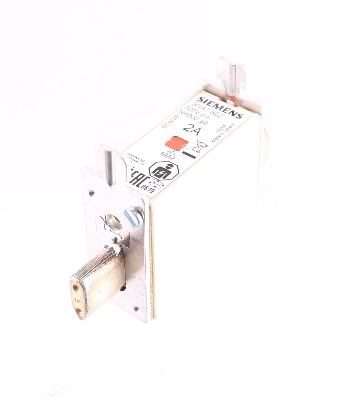 LV HRC FUSE LINK, SIZE 000, 2A, 500V