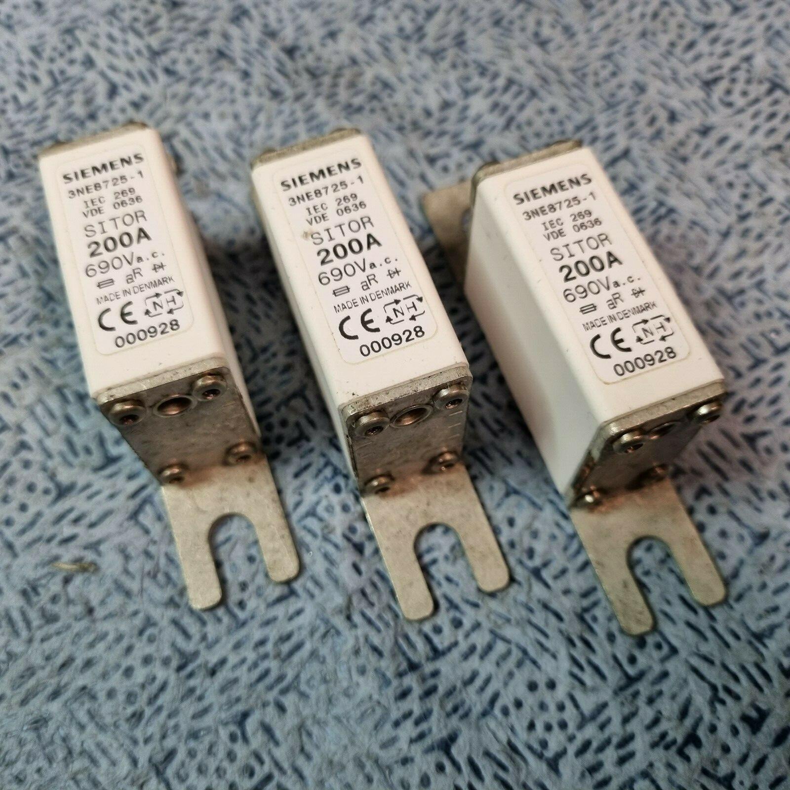 SITOR FUSE-LINK, 200A, AC 690V, FD 80MM