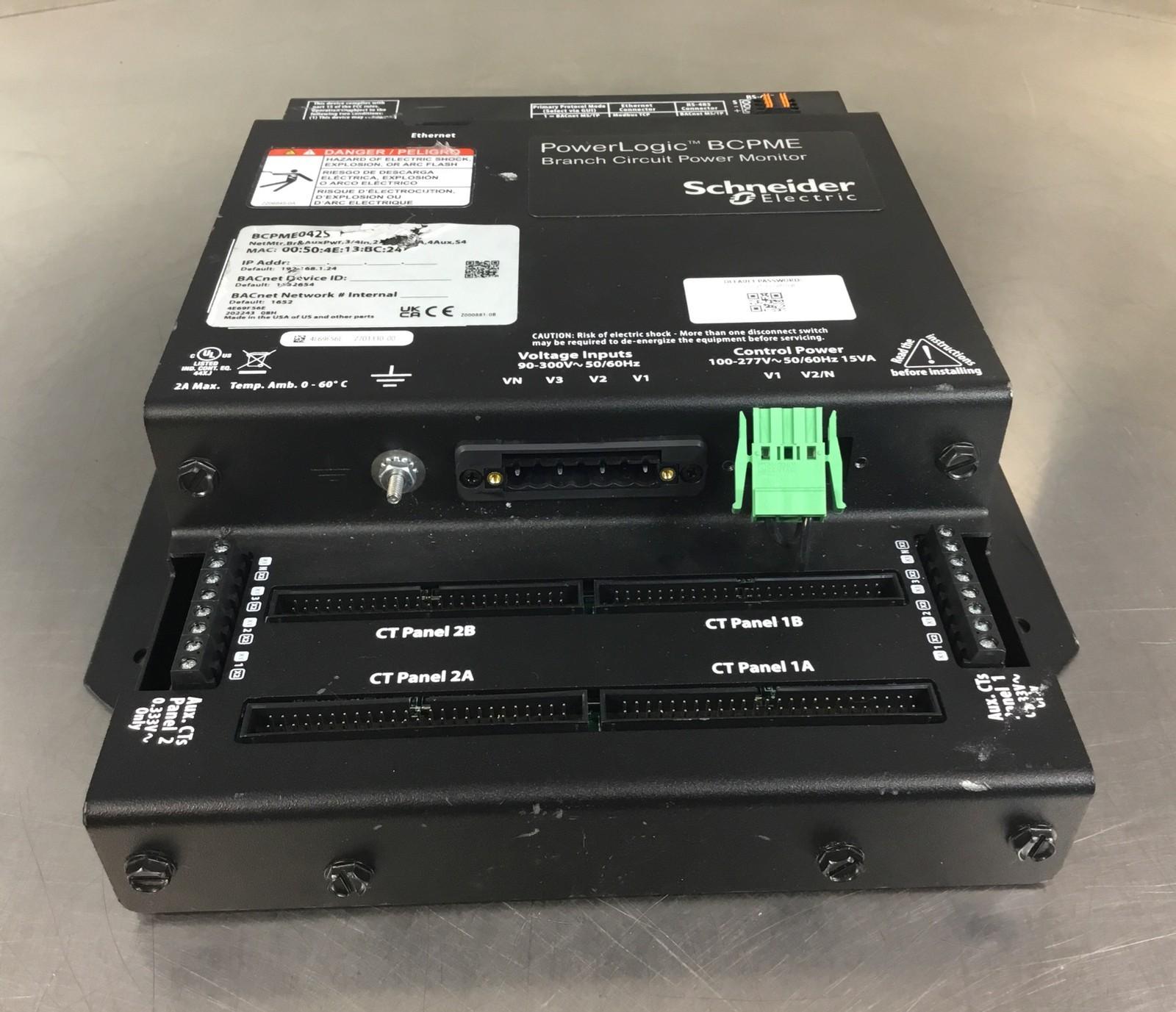 BCPM power monitoring advanced ethernet - 42 solid core 100 A - 19 mm CT spacing
