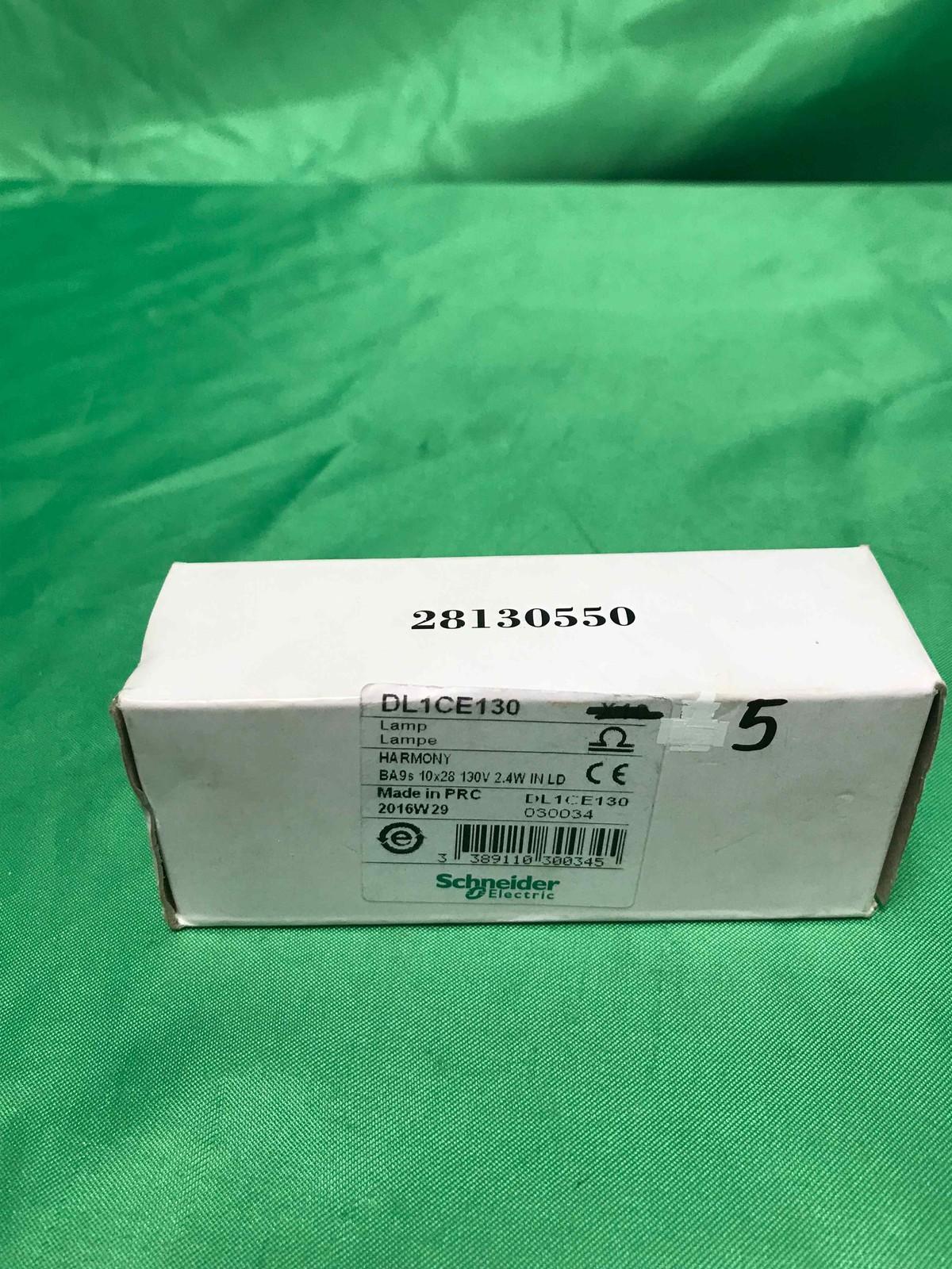 22mm Push Buttons, clear incandescent bulb, with BA9s base, 120 to 130 V, 2.4 W