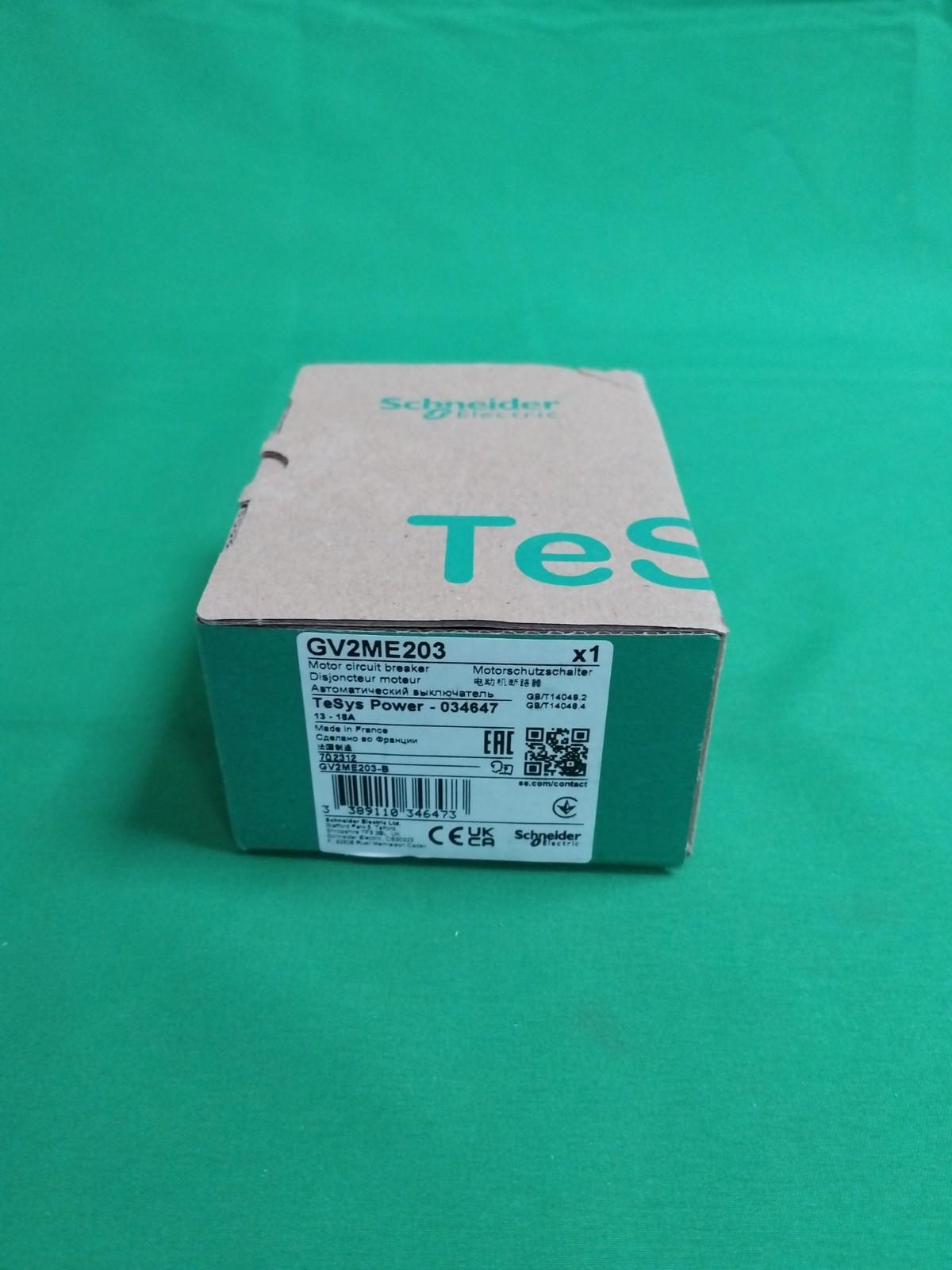 TeSys Deca Manual Starter and Protector, thermal magnetic circuit protector, push buttons, 13...18 A, spring terminals