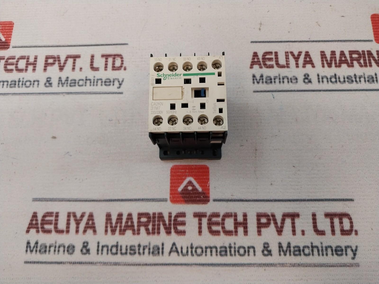 Control relay, TeSys K, 3 NO + 1 NC, lt or eq to 690V, 220 to 230VAC coil
