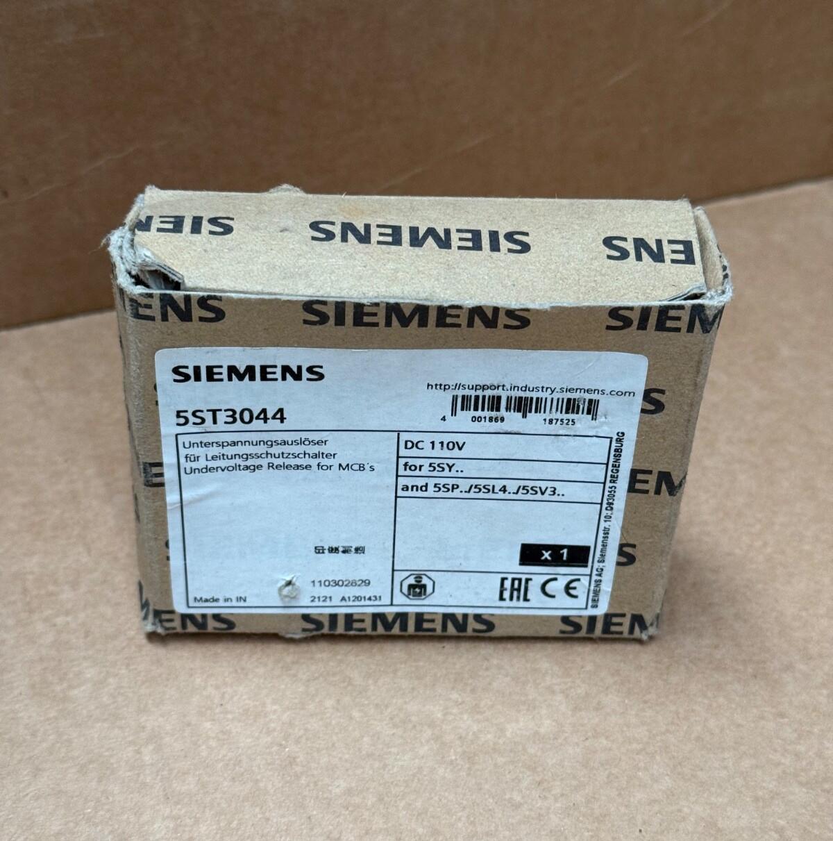UNDERVOLTAGE RELEASE, NONE, 110 VDC