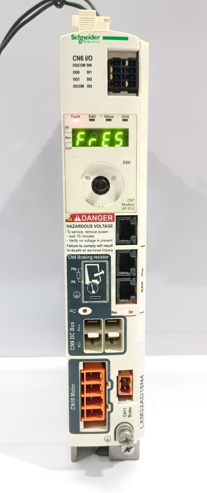 motion servo drive, Lexium 32, 18A, three phase, supply voltage 208 to 480V, 1.8kW, IP20
