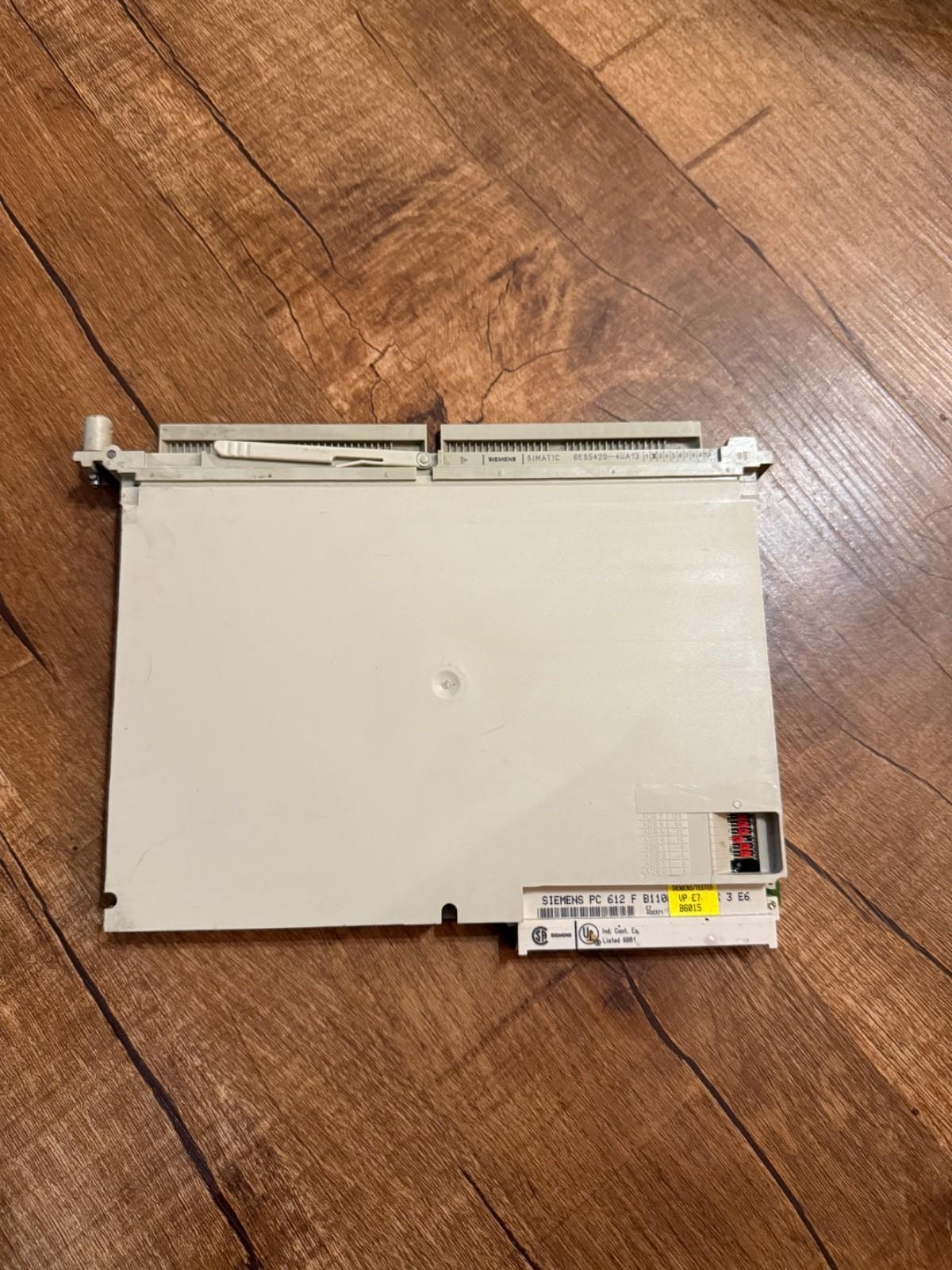 Simatic 6ES5420-4UA13 6ES5 420-4UA13 Bon État