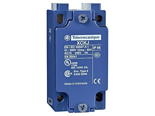 Limit switch body, Limit switches XC Standard, ZCKJ, fixed, w/o display, 2 NO, slow break, M20