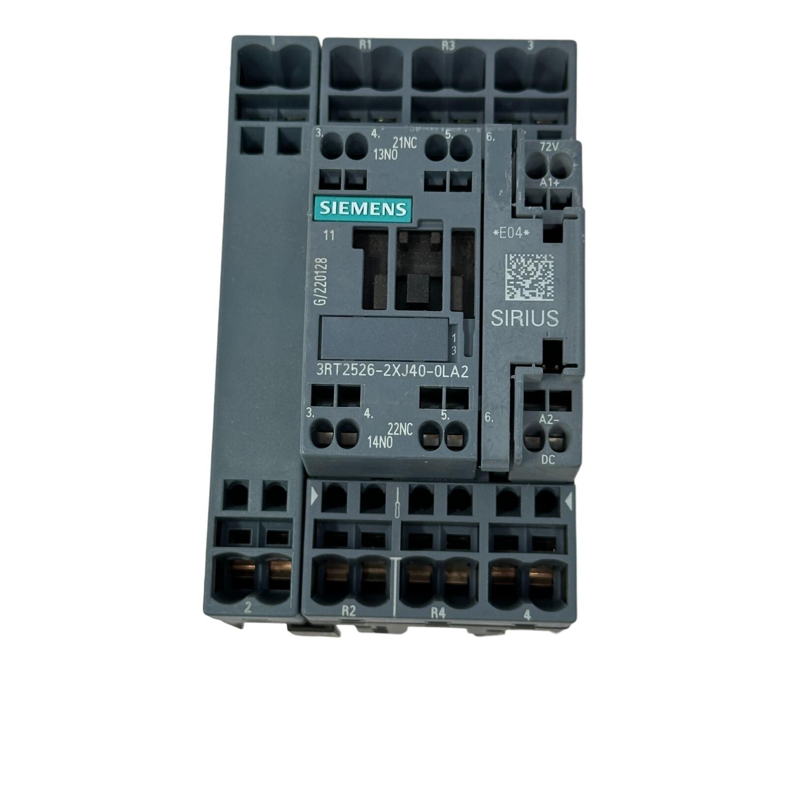 CONTACTOR RAIL S0 25A 72VDC 1NO/1NC SPRG