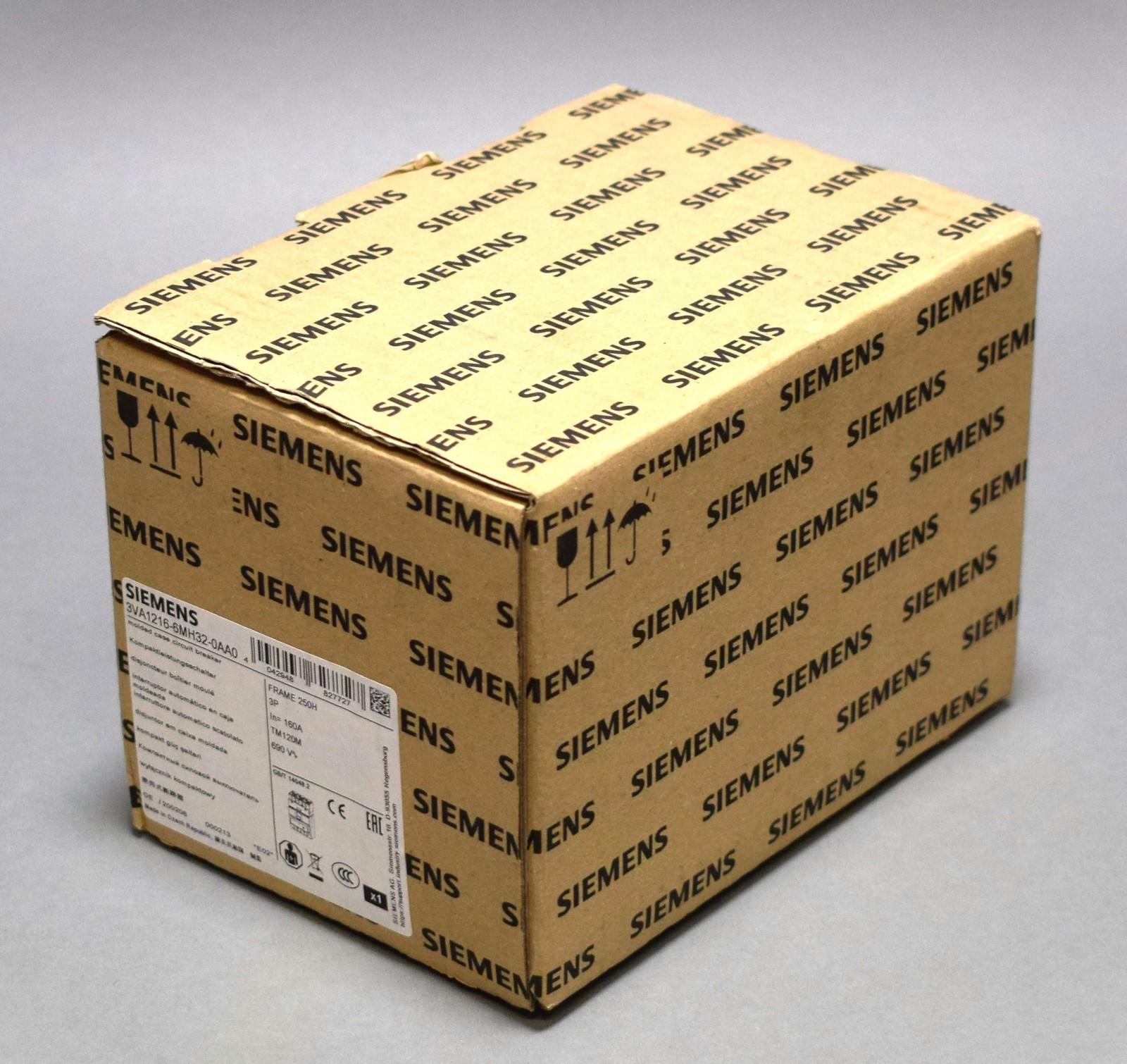 BRKR 3VA12 3P 160A 70KA MCP HI NUT
