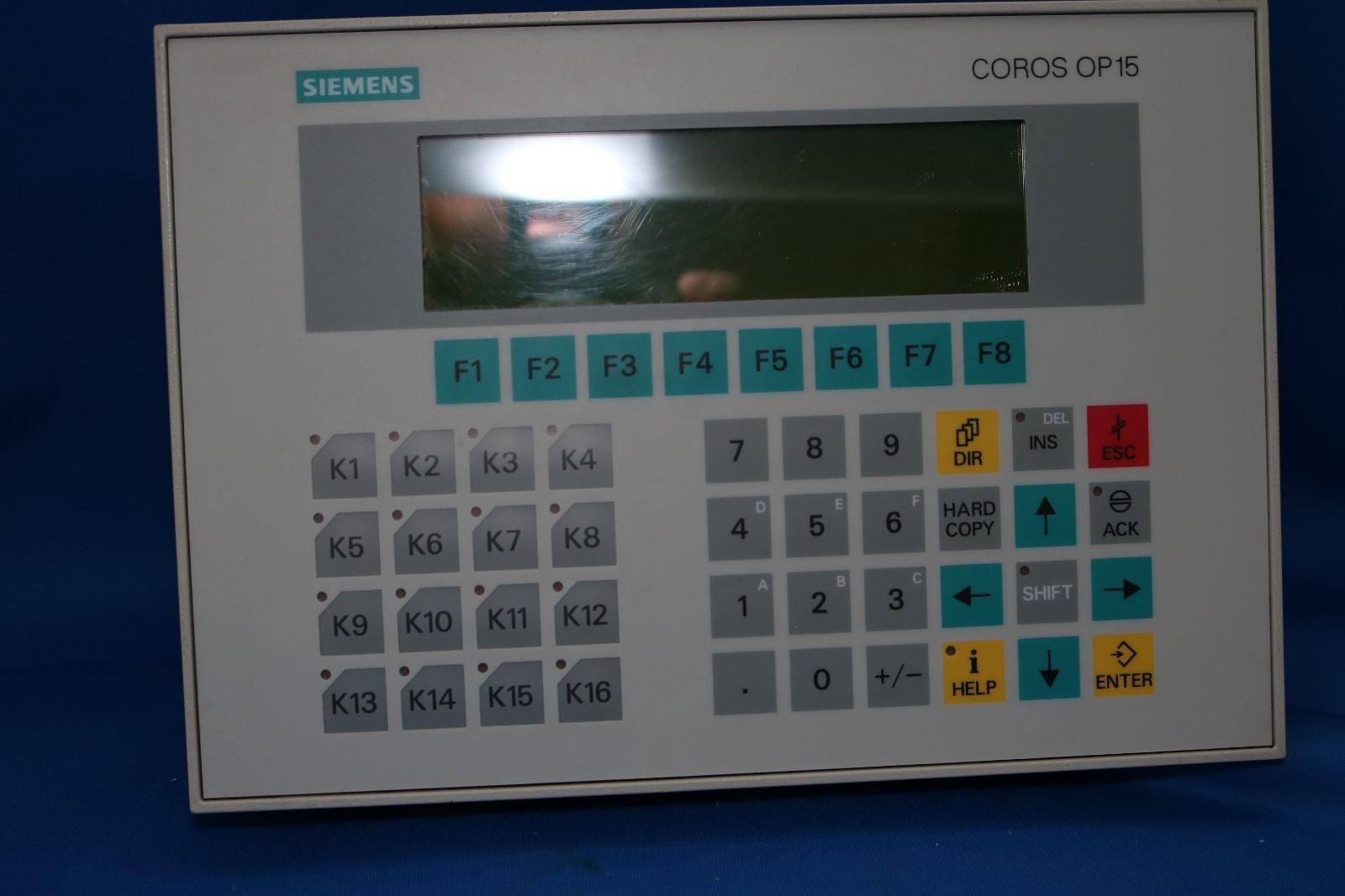 PANNEAU OPÉRATEUR OP15-C2 OP15 6AV3515-1MA22-1AA0 6AV3 515-1MA22-1AA0