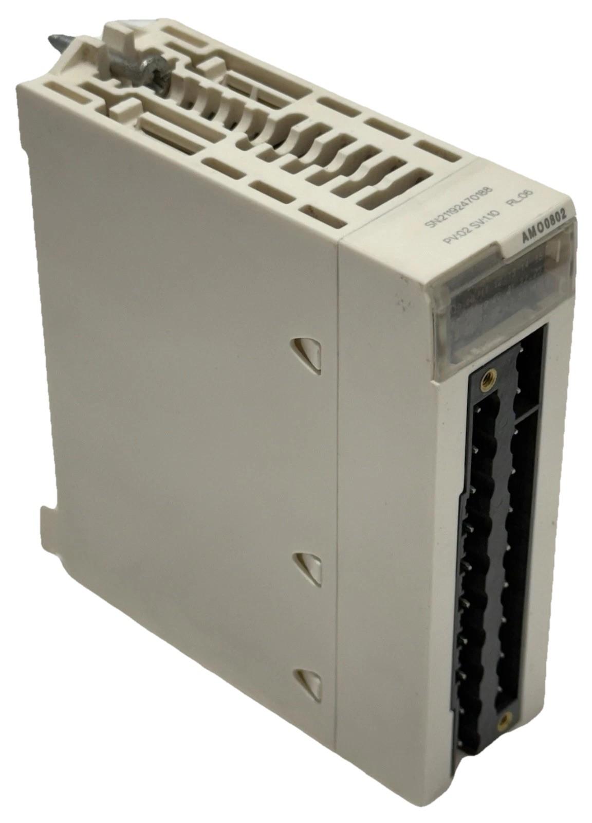 analog non isolated high level output module, Modicon X80, 8 outputs, 0 to 20mA, 4 to 20mA