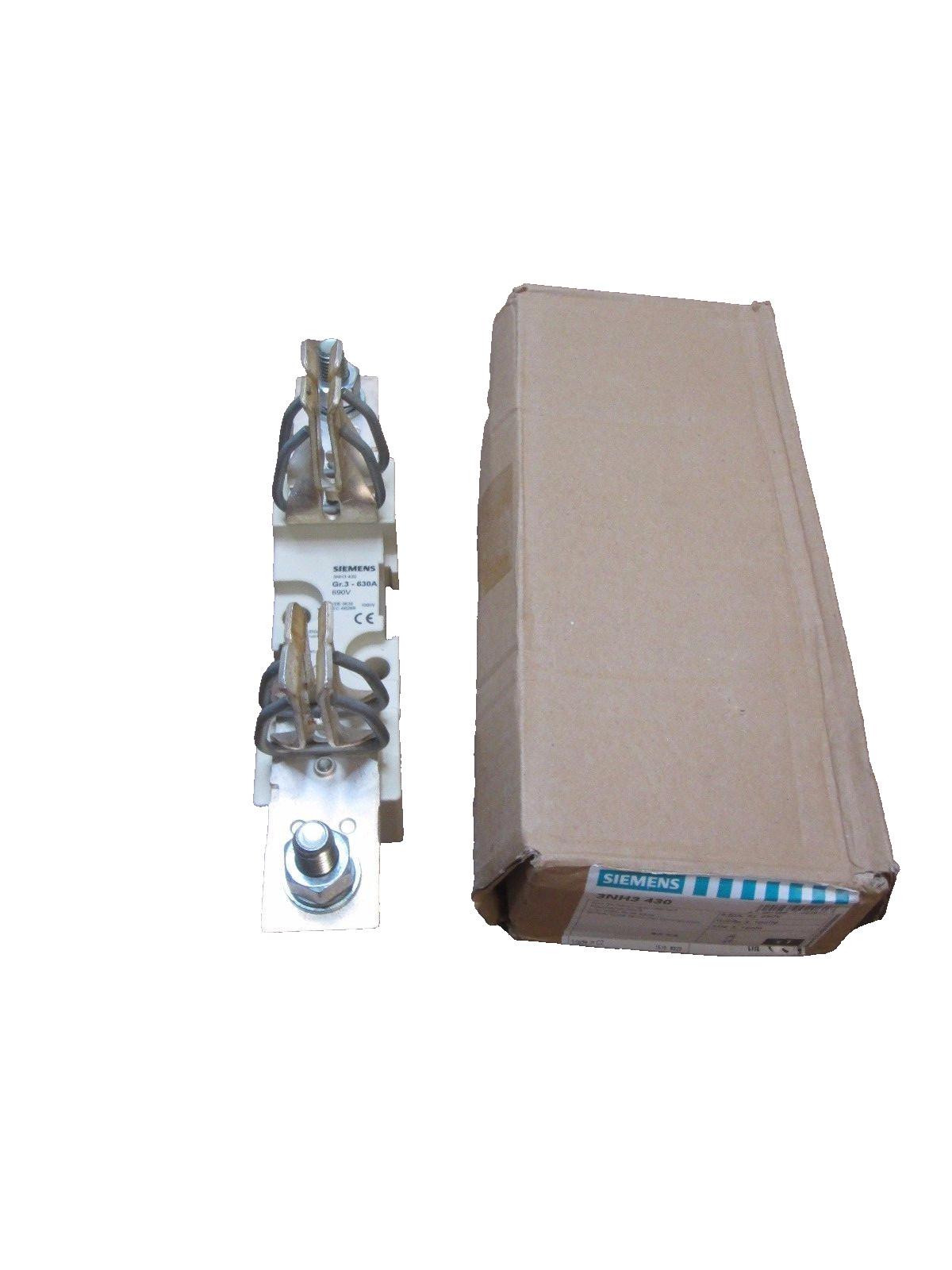 FUSE BASE, LV HRC, 630A, 660VAC, 1-POLE