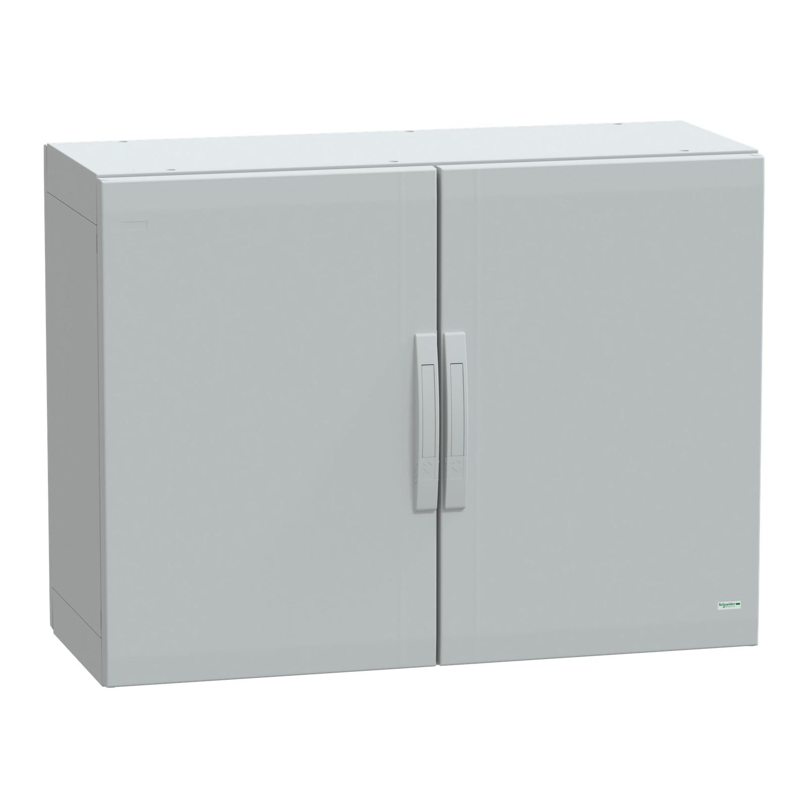 Floor standing polyester enclosure, Thalassa PLA, plain door, completely sealed, 750x1000x420mm, IP65, IK10