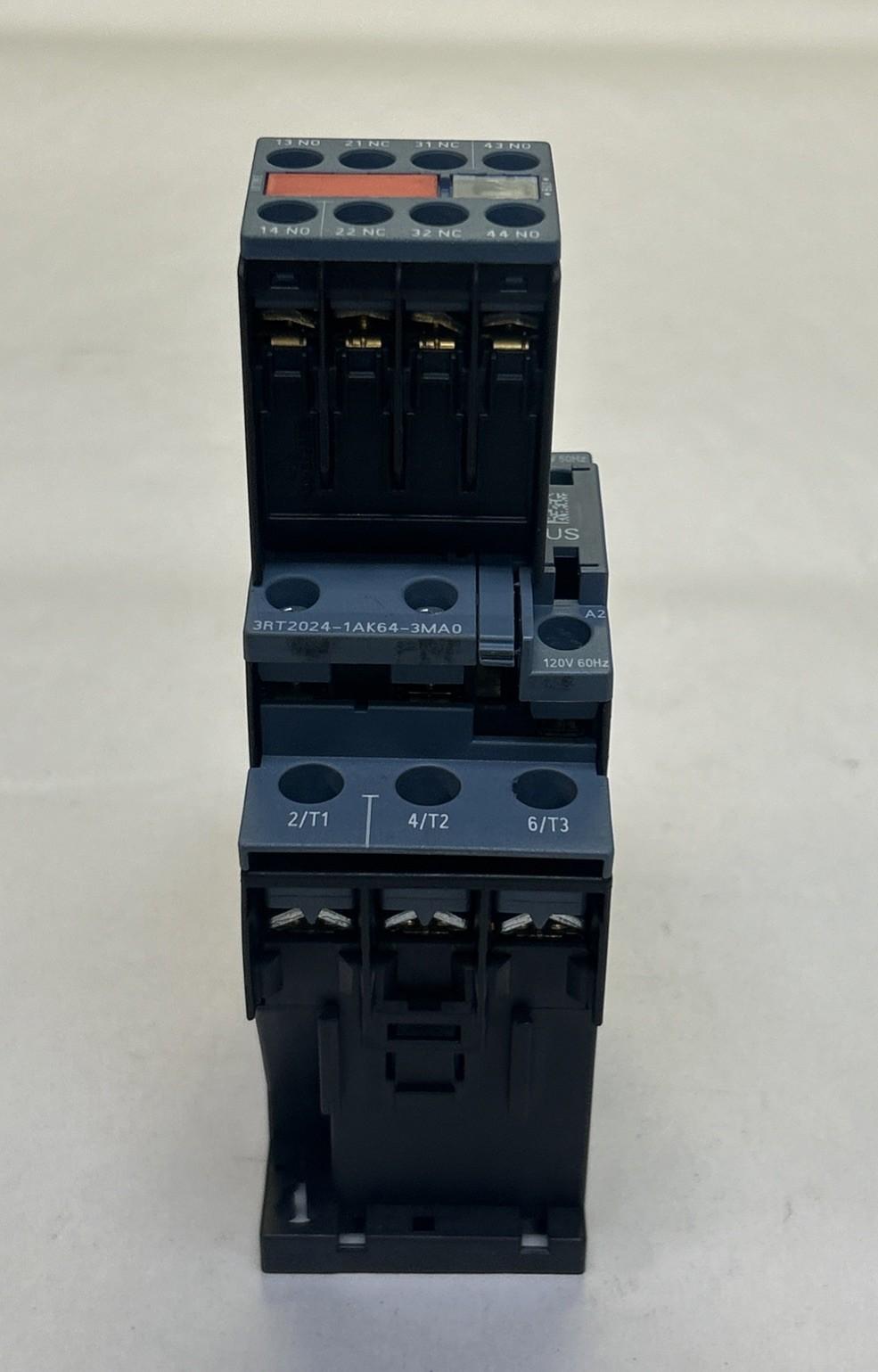 CONTACTOR S0 12A 120VAC 2NO/2NC SCRW