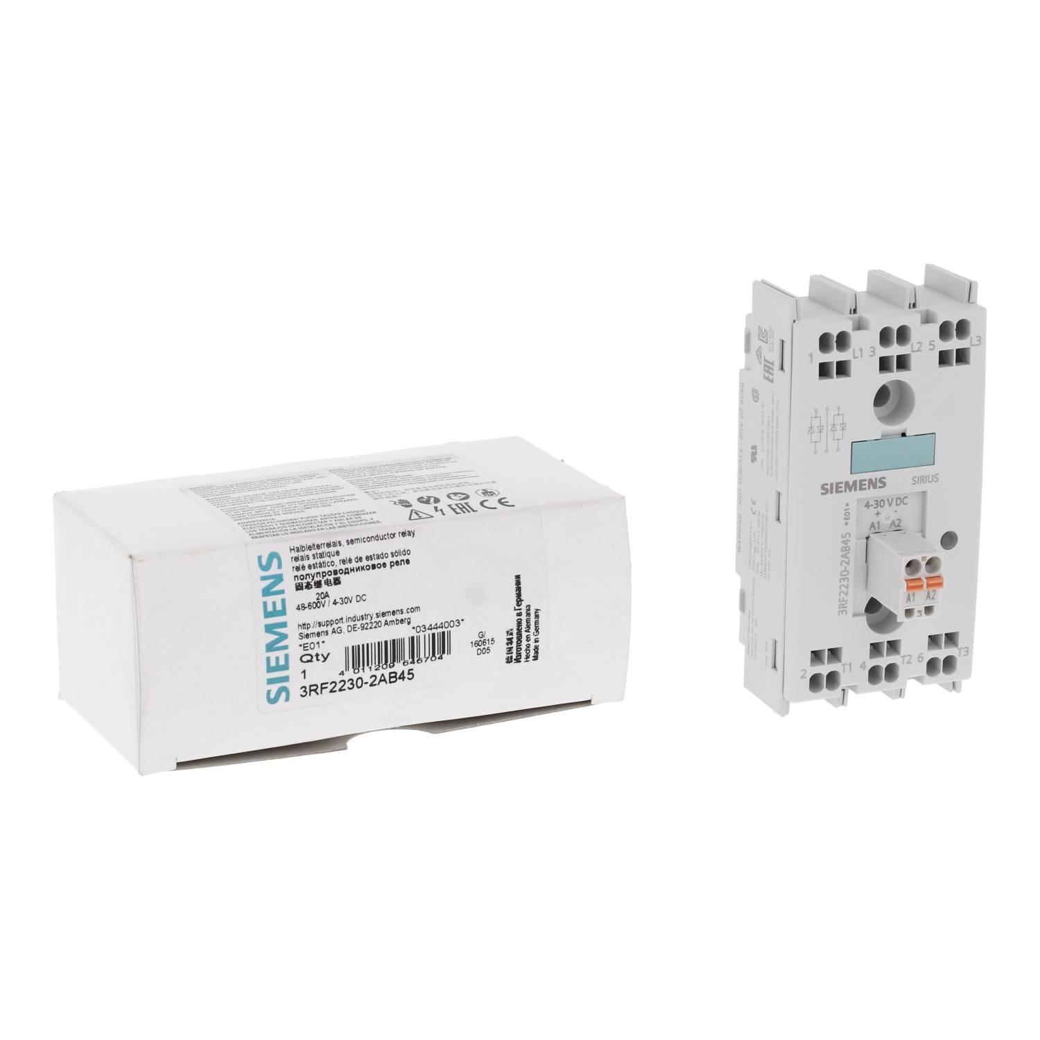 SS RELAY, 30A, 48-600V, 3P, 4-30VDC, ZP, SPRIN