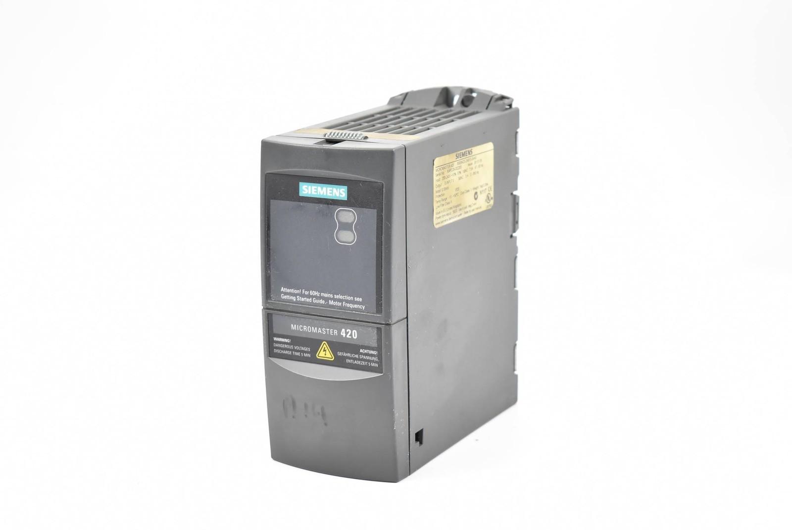 Micromaster 420 6SE6420-2AB15-5AA0 6SE6 420-2AB15-5AA0