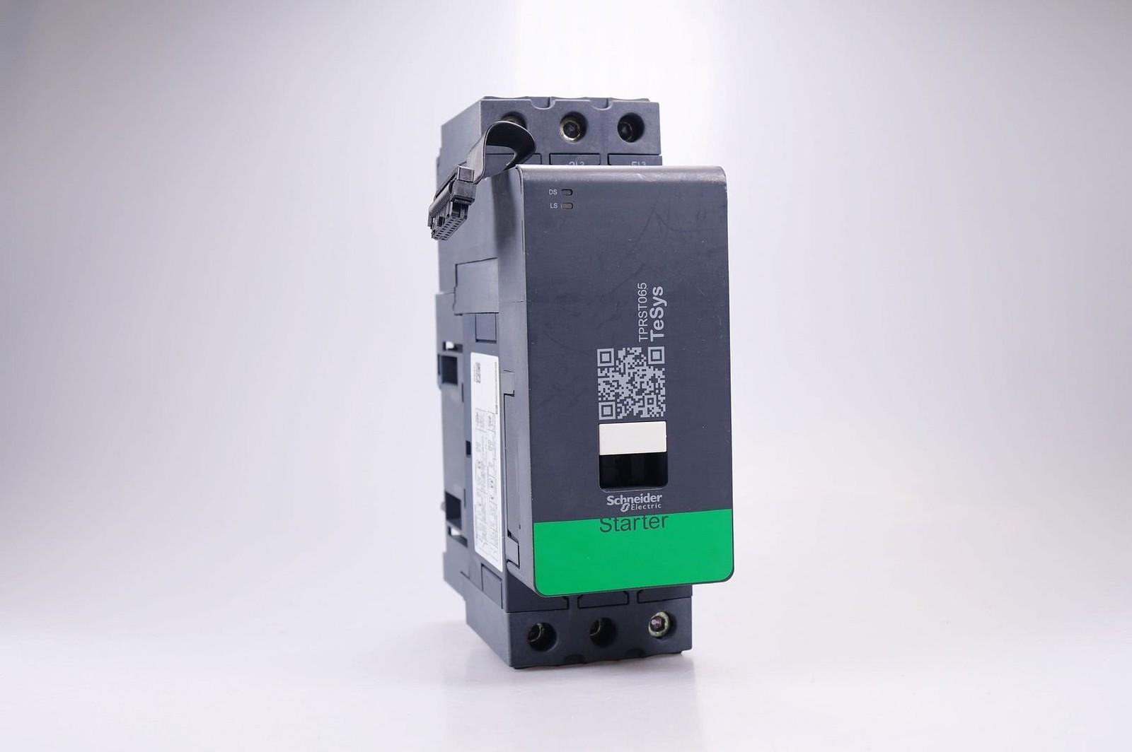 Motor starter, TeSys island, 80A at AC-1, 65A at AC-3, 30kW, 40hp, DOL type