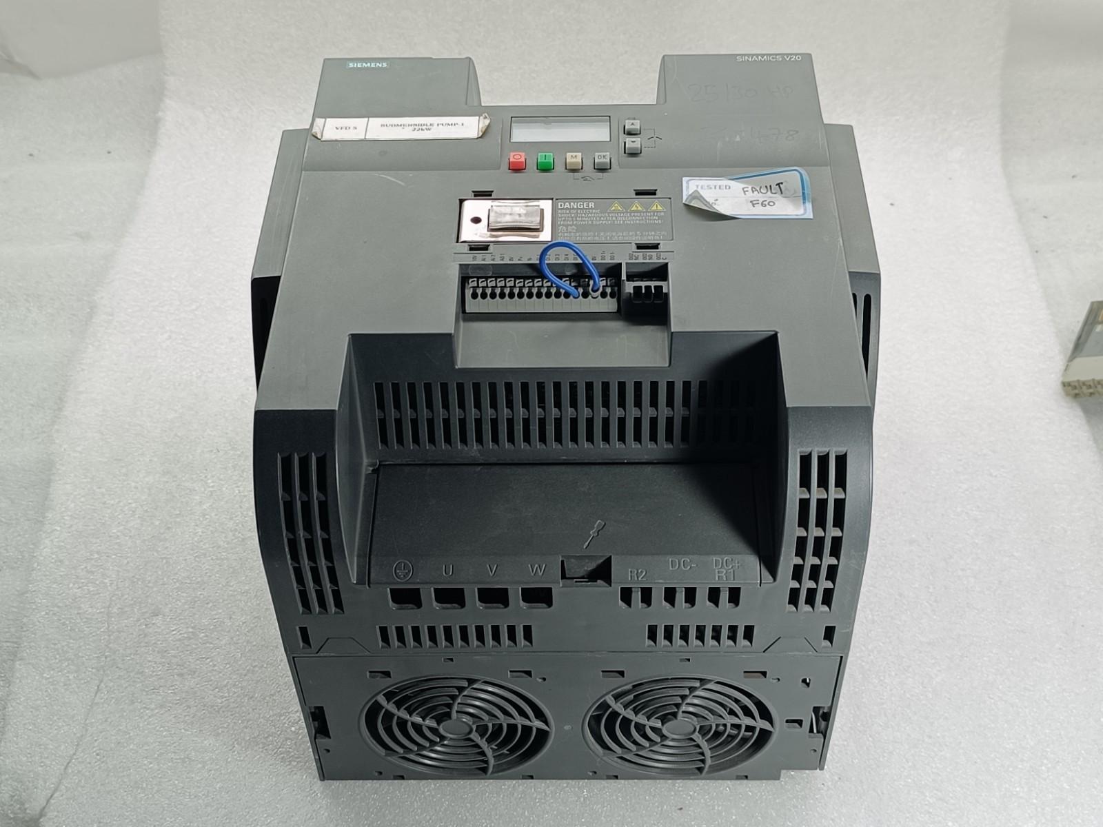 SINAMICS V20, 3AC400V 18, 5KW FILTER U