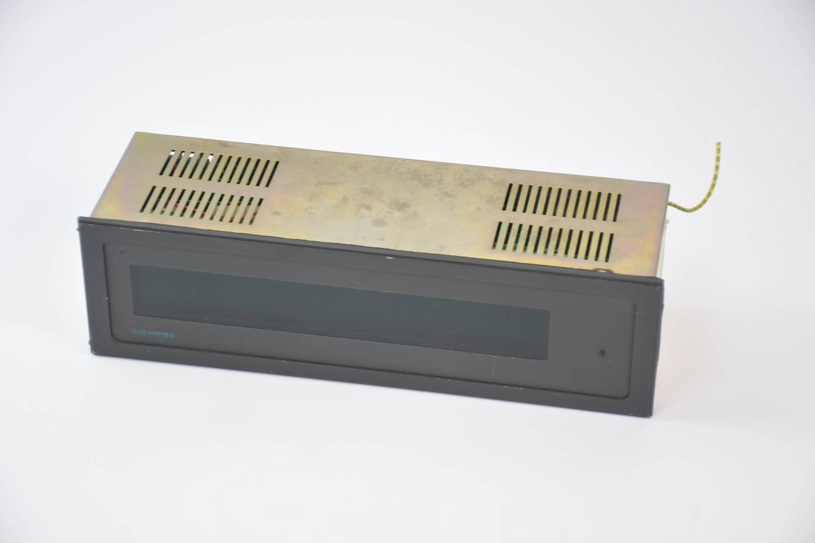 Text Display TD1-240/8 6AV1142-0DB10 6AV1 142-0DB10 Ver. A2