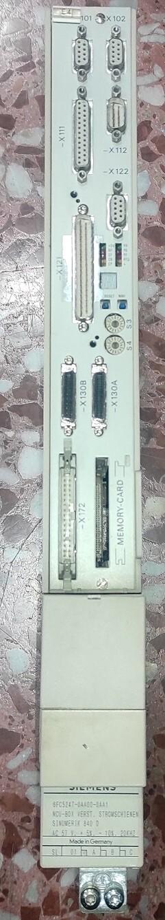 SIMODRIVE NCU 572.4 SINUMERIK 840 6FC5357-0BA20-0AE0 6FC5 357 0BA2