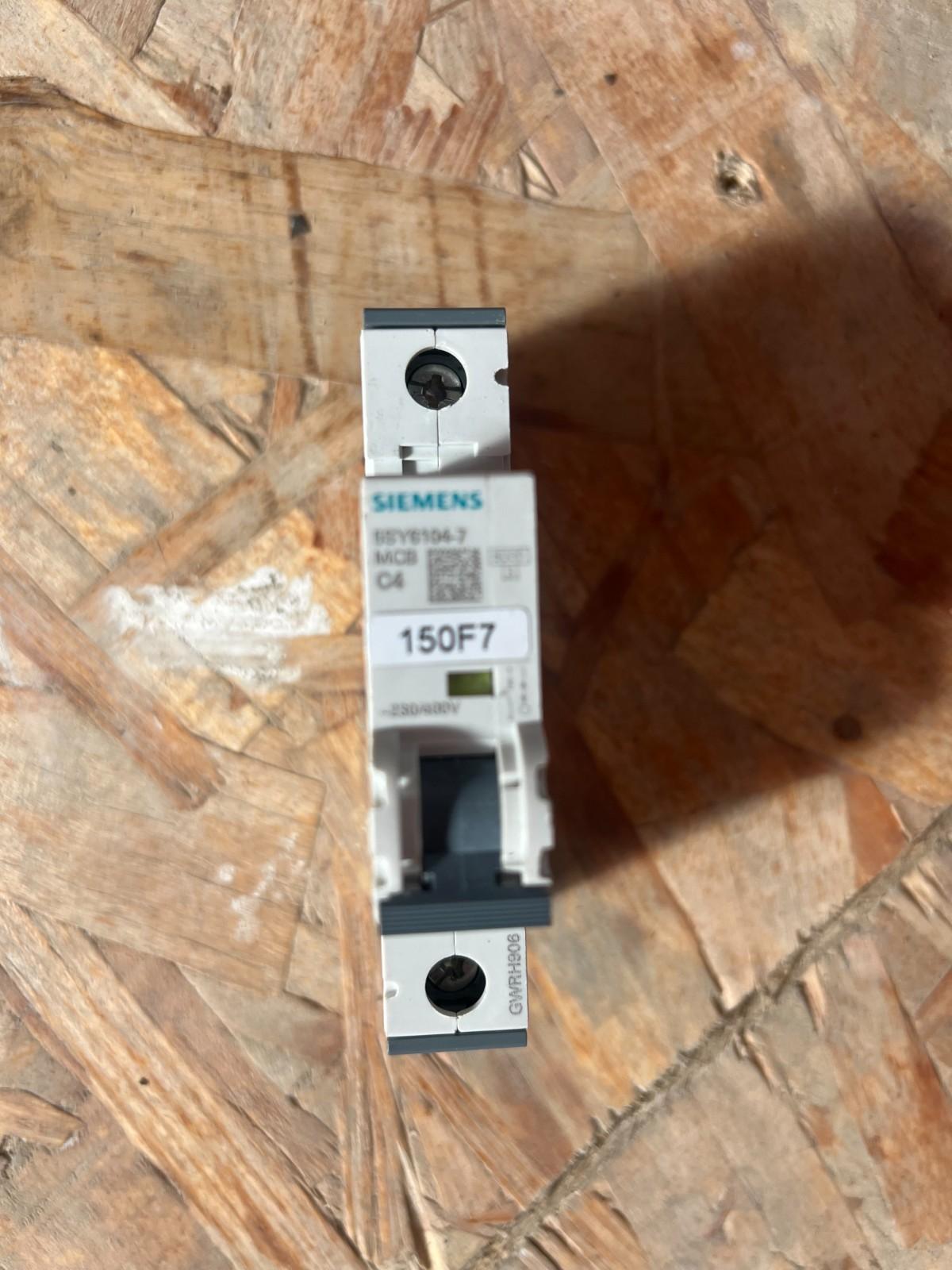 SUP PTOR 5SY6 1P 240V 4A 7.5K C-TRIP