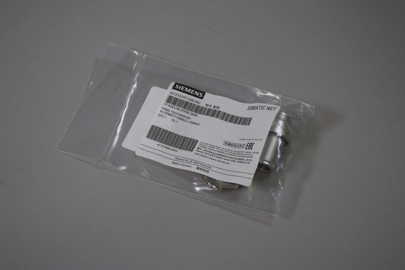 RCOAX PANEL FEEDTHROUGH