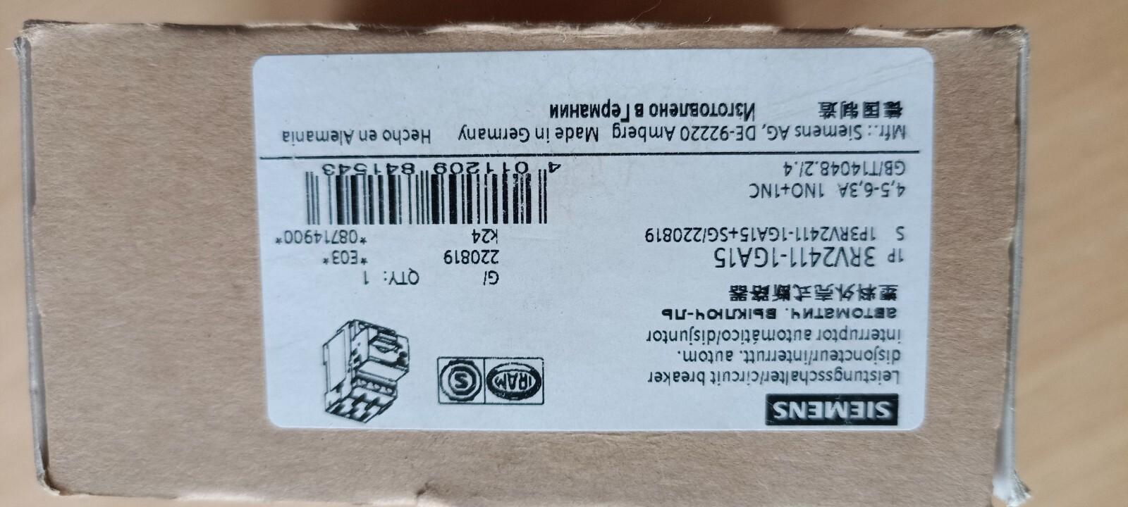 MSP S00 FOR XFRMR 4.5-6.3A AUX 1NO+1NC