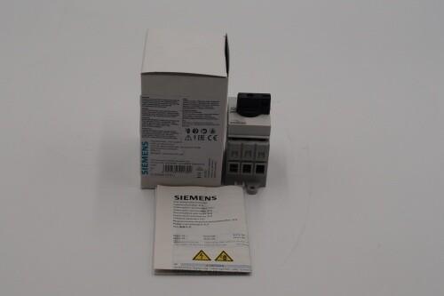 Main switch 3-pole Rated