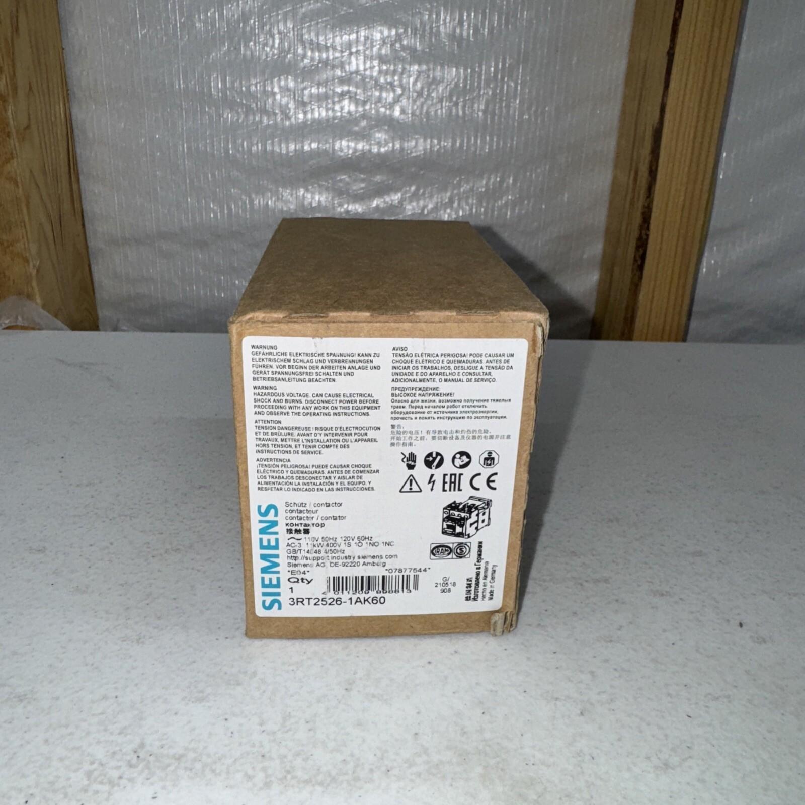 CONTACTOR S0 25A 120VAC 2NO/2NC SCRW