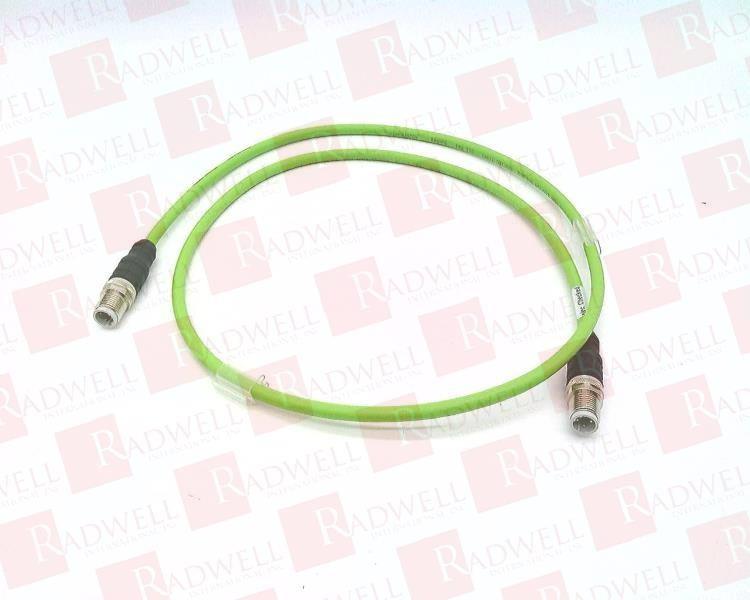 Ethernet ConneXium cable - M12 connector - M12 connector - IP67 - 1 m