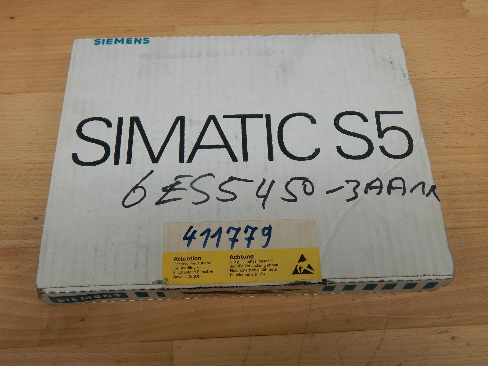 Simatic S5 Digital Output 6ES5450-3AA11 6ES5 450-3AA11