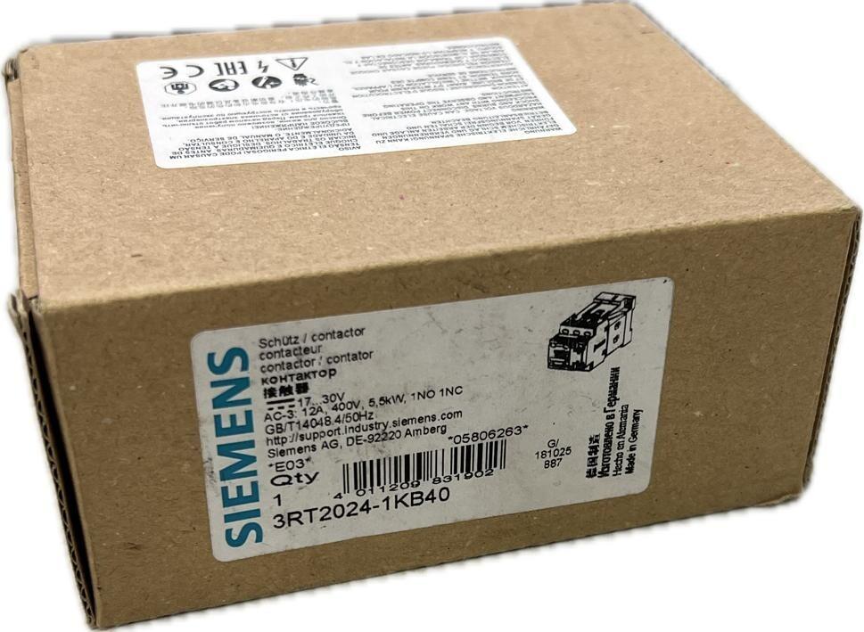 CONTACTOR S0 12A 24VDC 1NO/1NC SCRW