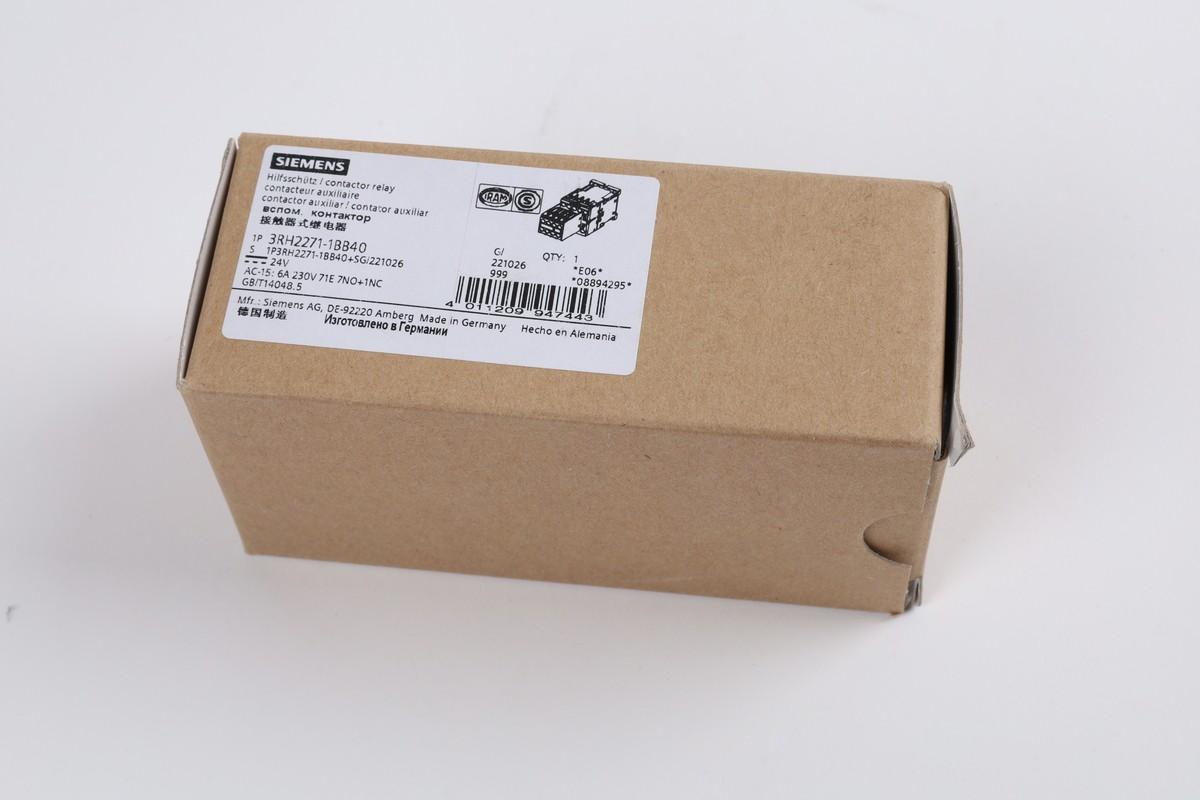 CONTROL RELAY 7NO+1NC DC 24V SCREW