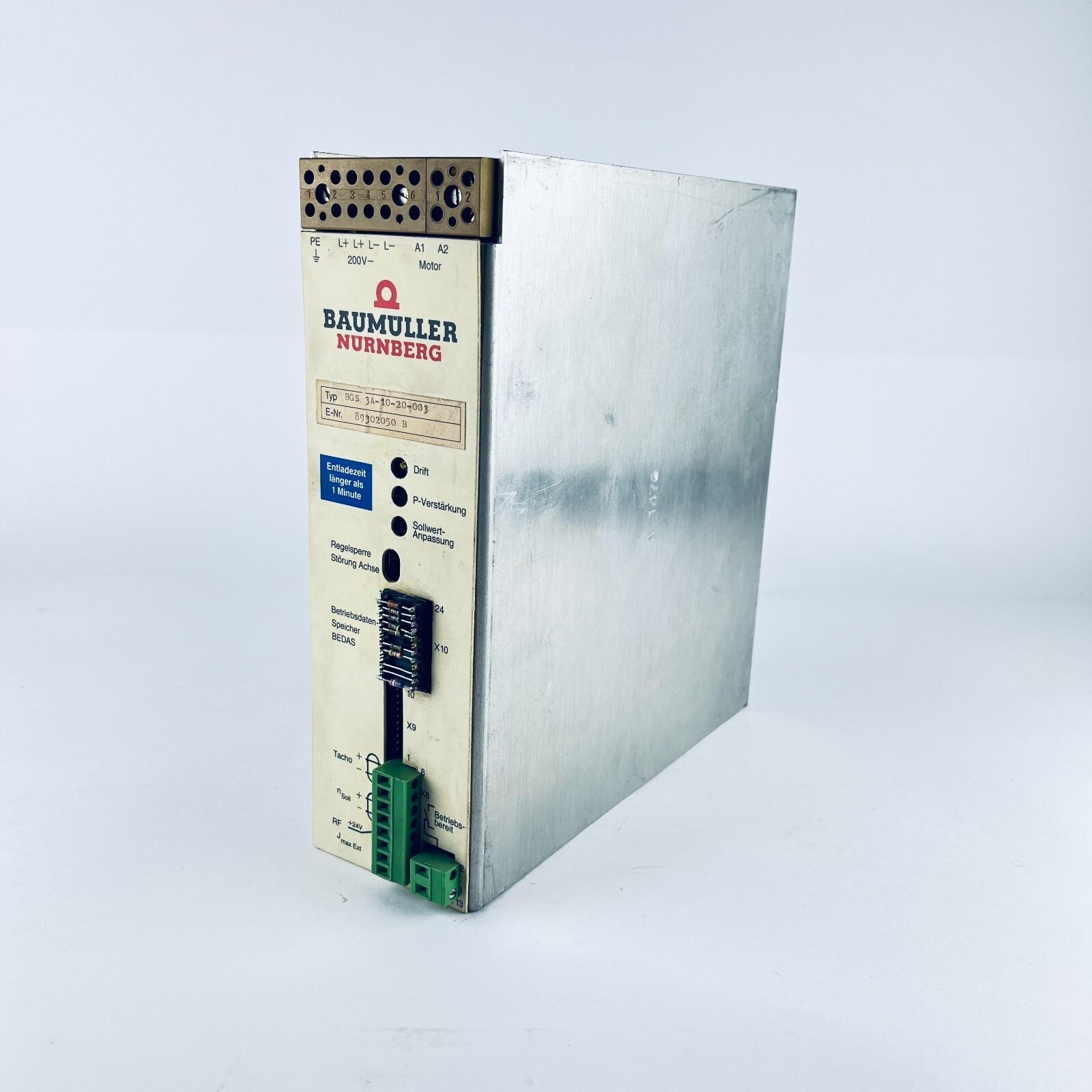 BAUMULLER BGS 3A-10-20-003 89302050