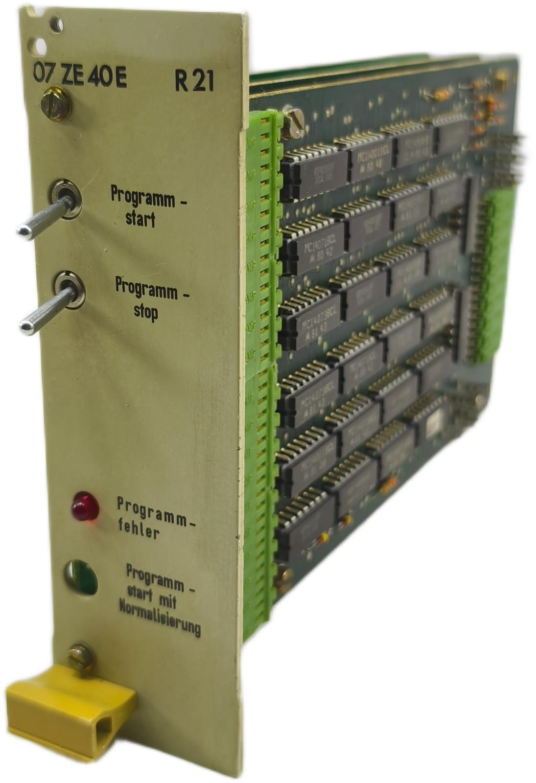 BBC GJR2268800R21 07 ZE 40E R21 Carte De Contrôle PLC Programmable
