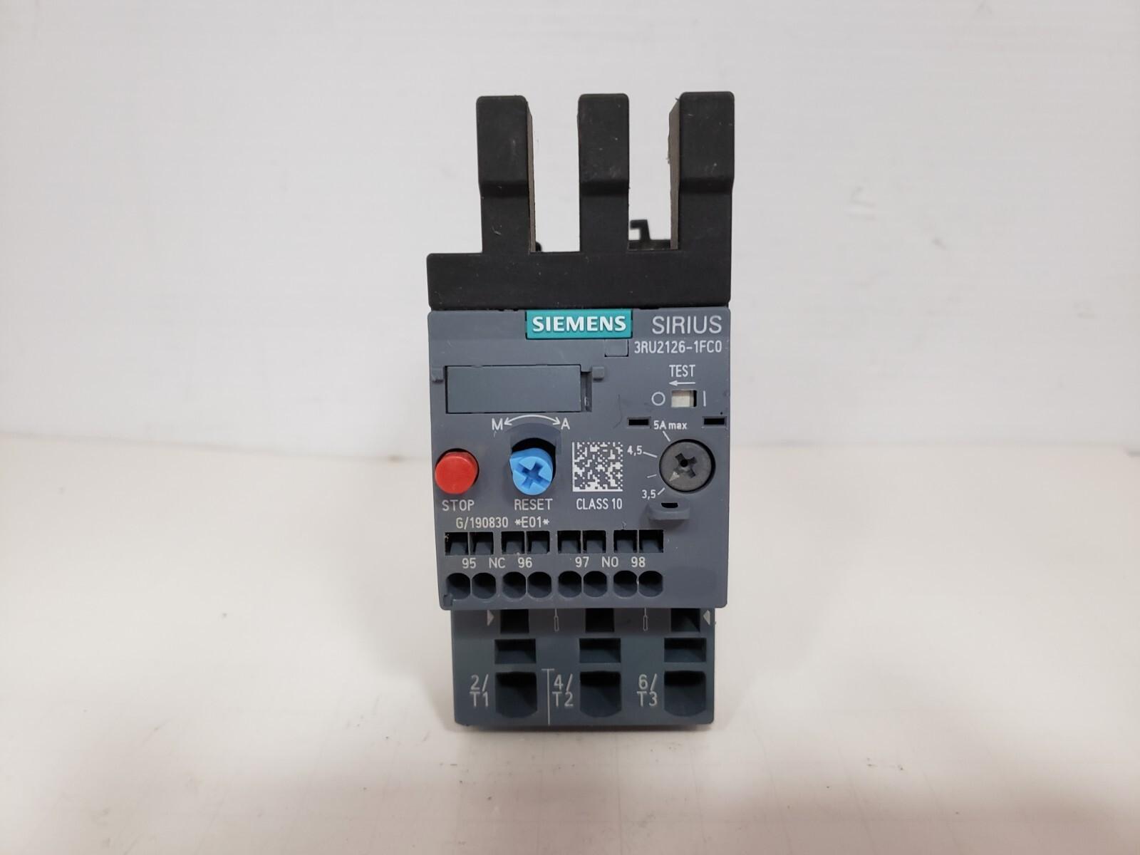 OVERLOAD RELAY CL10 S0 3.5-5A SPRNG