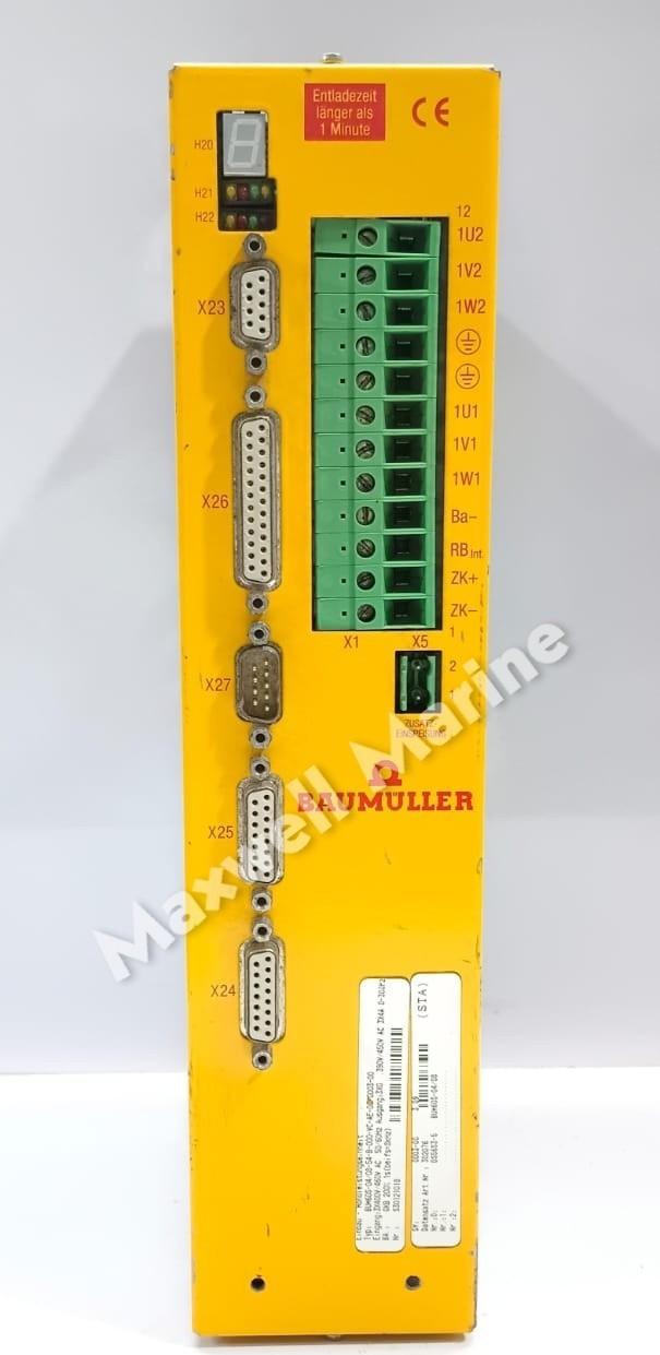 Baumuller BUM60S-04/08-54-B-000-VC-AE-00-0003-00 Drive Power Unit PLC