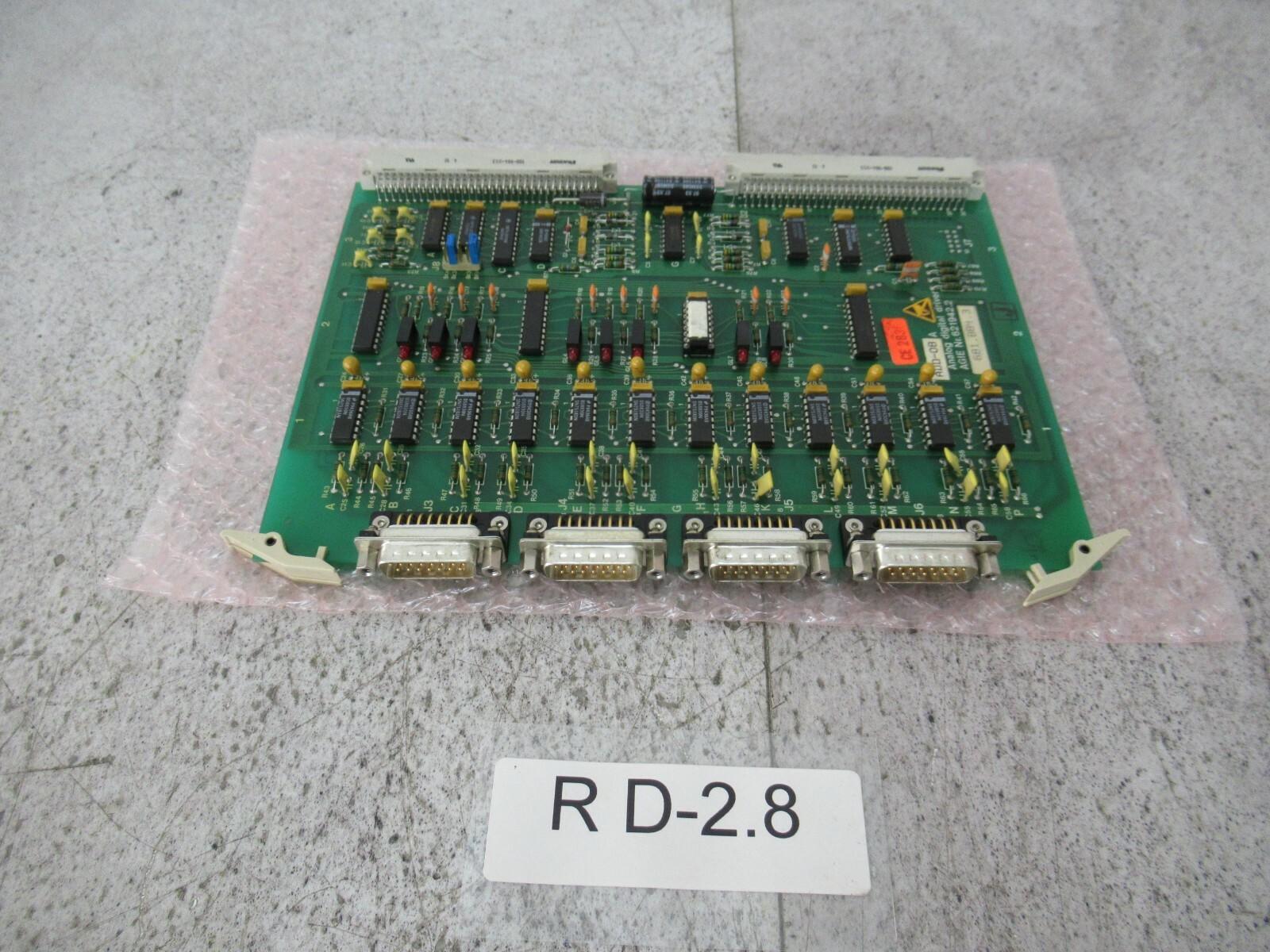 ADD-08A Analogique Numérique Driver Agie 681.884.3 Agie 621942.2