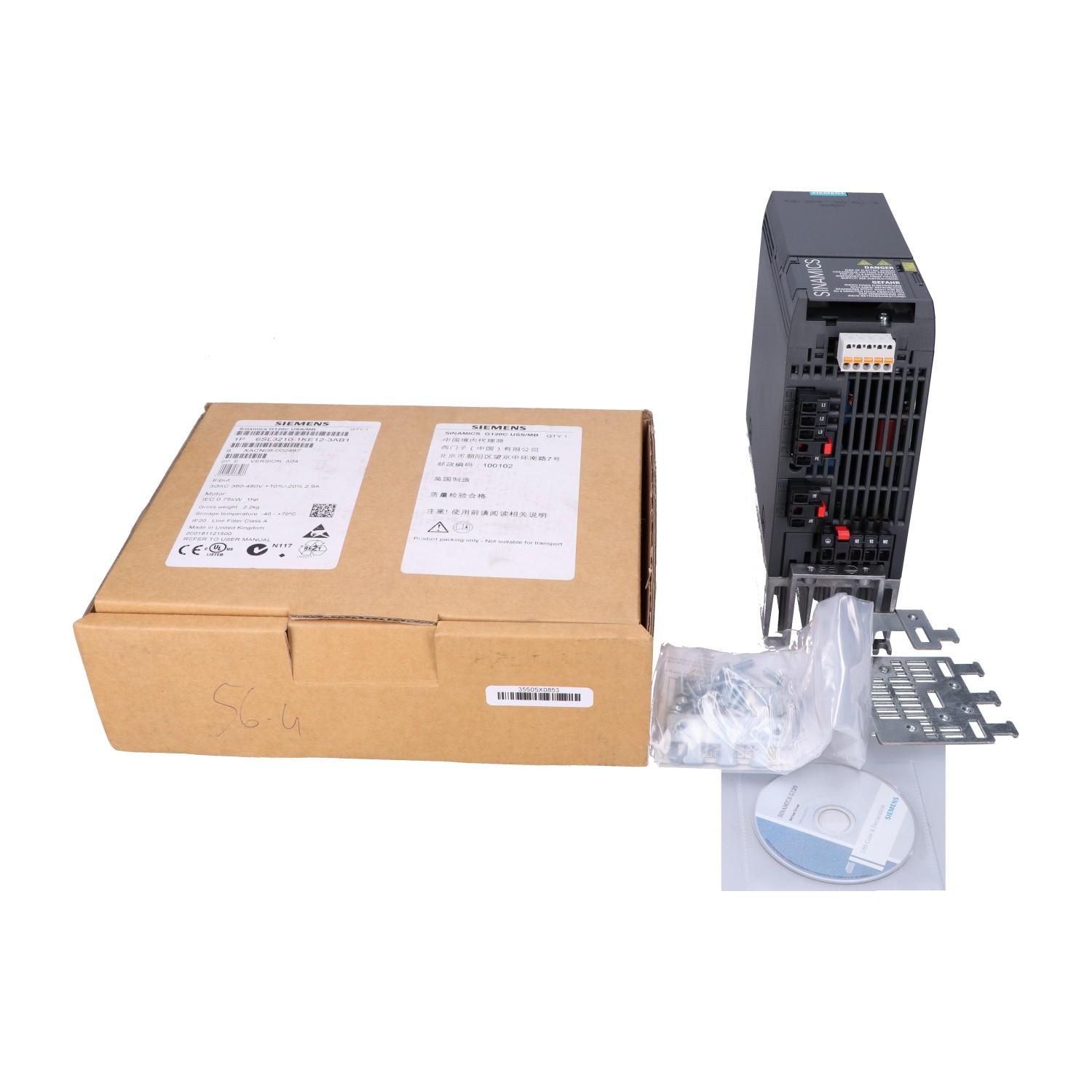 SINAMICS G120C 1HP LO Filtered USS/MB