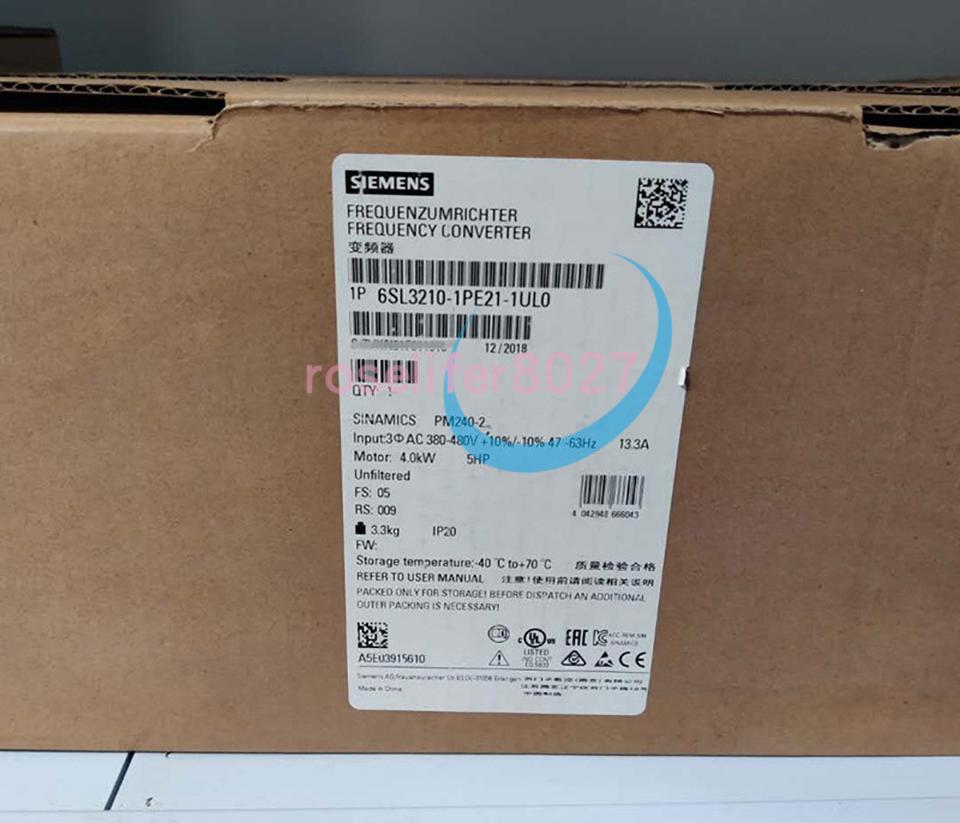 SINAMICS PM240-2 IP20-FSB-U-400V-4KW