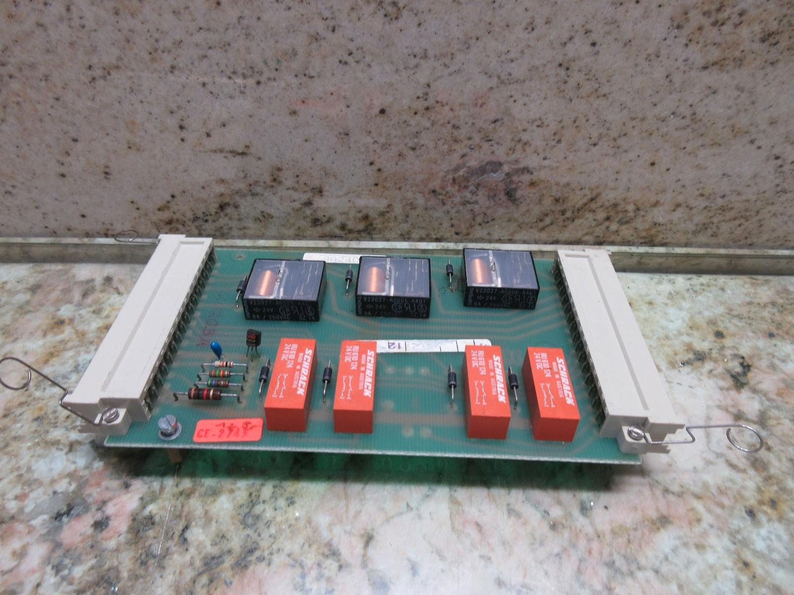 120 Carte De Circuit 302405 EJG0203A NR.618 583 Relais Interface CNC EDM